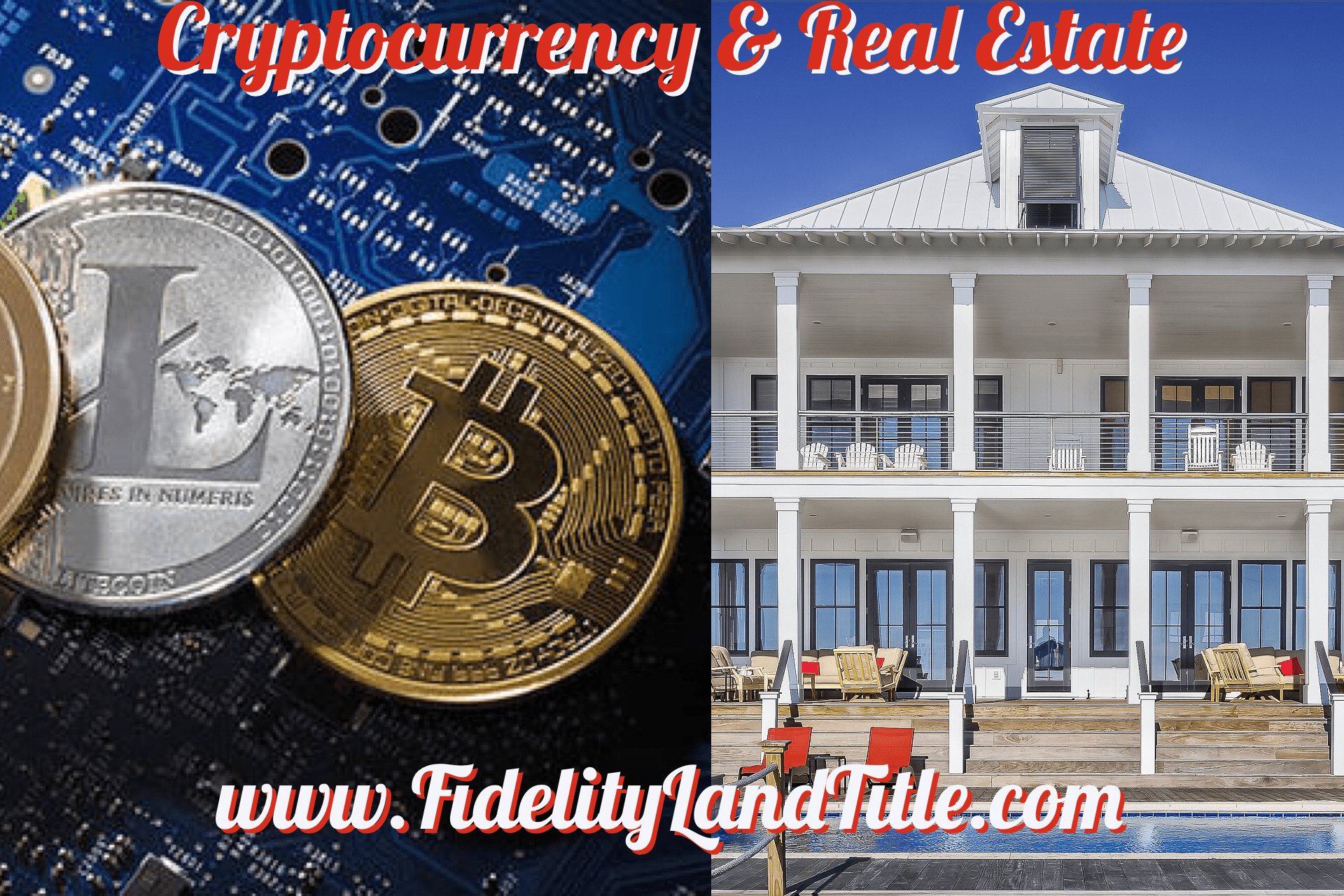 Cryptocurrency and Real Estate. From Bitcoin to blockchain