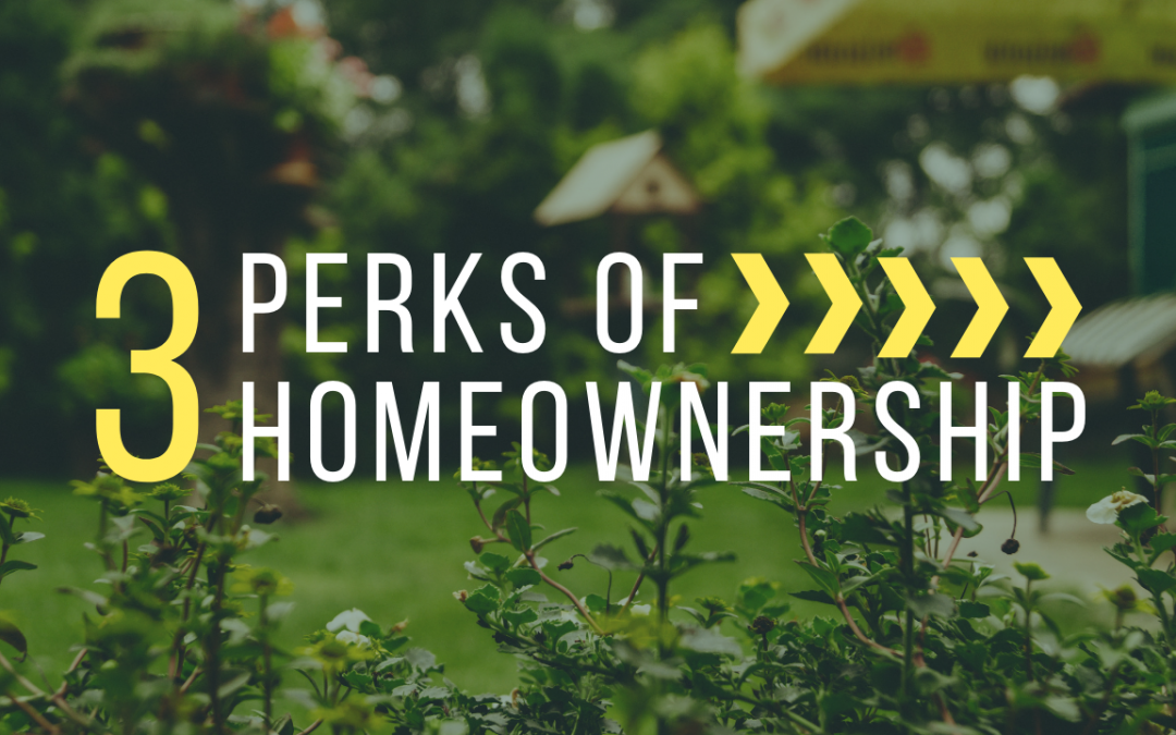 3 Perks of Homeownership