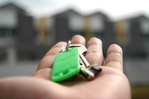 Keys to a new house